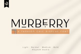 AL Murberry: A Serif Font That Elevates Branding Projects