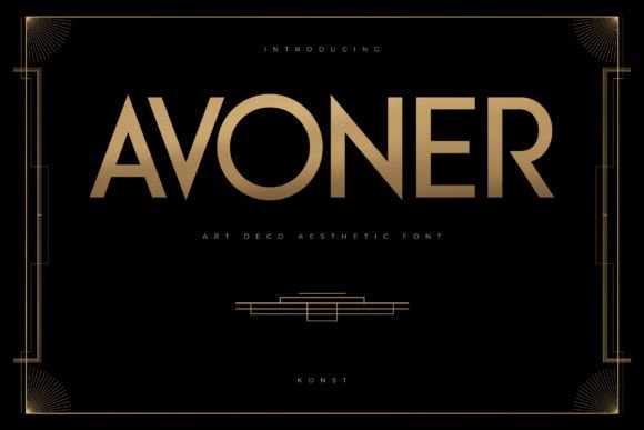 Avoner: A Luxury Font for Modern Branding