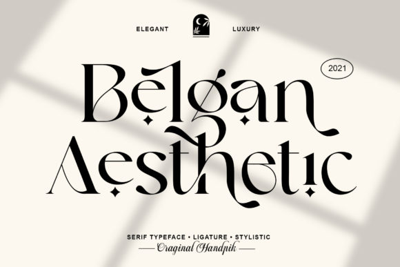 Belgan Aesthetic: A Serif Font That Elevates Handmade Creations