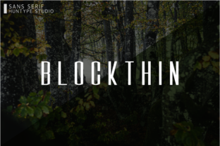 Blockthin: The Modern Sans Serif Font That Elevates Your Campaigns