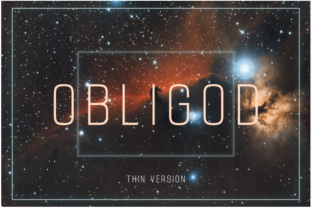 Boost Your Brand with Obligod Outline Thin