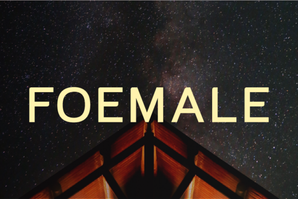 Foemale Sans Serif Font for Modern Web Design