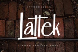 Lattek: A Script Font with Timeless Elegance