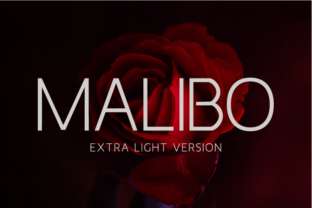 Malibo Extra Light for Branding Projects