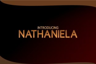 Nathaniela: A Designer's Take on a Modern Sans Serif