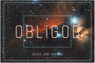 Obligod Outline Extra Light: A Font That Elevates Handmade Creations