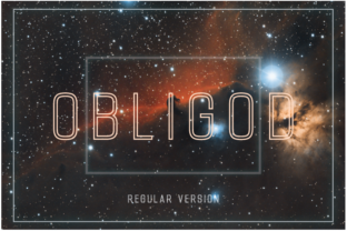 Obligod Outline Regular for Handmade Projects