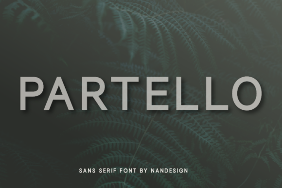 Partello: A Modern Sans Serif Font for Web Design