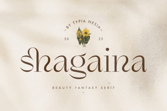 Shagaina Serif Font for Web Design