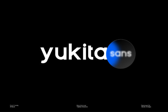 Yukita: A Clean Sans Serif Font for Modern Web Design